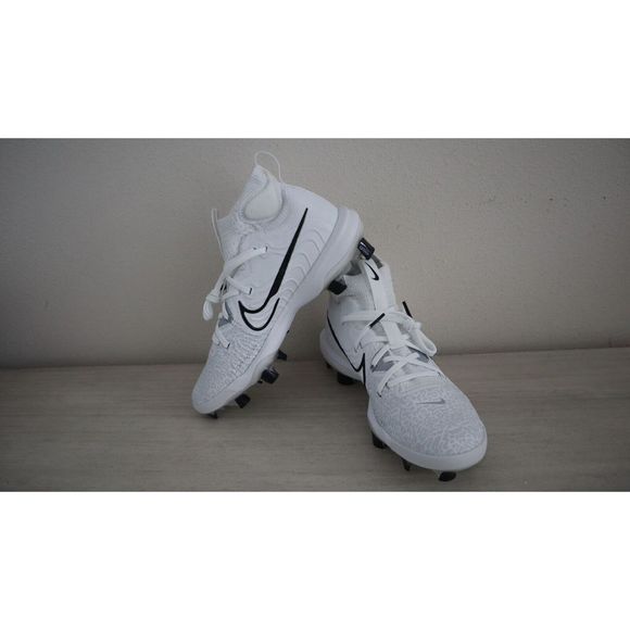 Nike DJ6519 Men's Sz 7 White/Black Alpha Huarache NXT MCS Baseball Cleats $140 - Picture 9 of 9